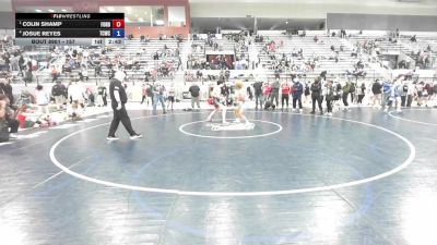 157 lbs Semis - Colin Shamp, FordDynastyWrestlingClub vs Josue Reyes, Tri Cities Wrestling Club