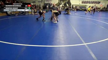 106 lbs Champ. Round 1 - Jackson McGonegle, Center Point-Urbana vs Memphis Bishop, Benton Community