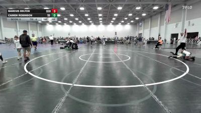 56 lbs Rr Rnd 2 - Marcus Belton, Scorpions NJ - EL vs Cainen Robinson, Tri State Hammers - EL