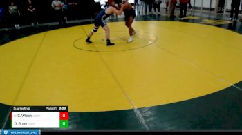 285 lbs Quarterfinal - Cade Whish, Colorado School Of Mines vs Donn Greer, Colorado State University - Pueblo