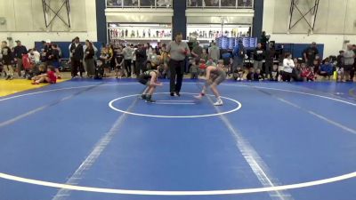 78 lbs Round Of 64 - Greyson Zoul, Buckeye vs Caleb Kuberry, Westshore