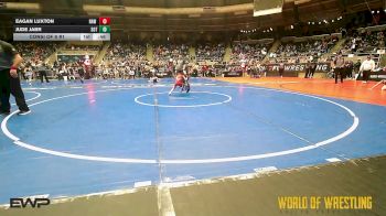 49 lbs Consi Of 8 #1 - Eagan Luxton, RAW Wrestling Club vs Jude Jabr, SONS OF THUNDER