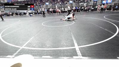 128 lbs Round Of 16 - Jacob Rodriguez, Lions Wrestling Club vs Weston Allen, Richmond