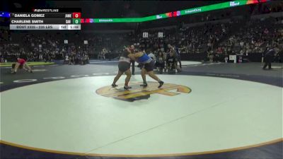 235 lbs Round Of 16 - Daniela Gomez, James Logan (NC) vs Charlene Smith, San Dimas (SS)