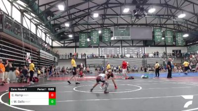 59-65 lbs Cons. Round 1 - Will Gallo, SJO Youth Wrestling Club vs Caden Ramp, The Compound