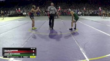 D3-113 lbs Champ. Round 1 - Talan Parsons, Ovid-Elsie HS vs Aiden Bocanegra, Napoleon HS