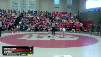 113 lbs Quarterfinal - JD Patton, Chattanooga Christian School vs Cash Graziano, Brentwood Academy