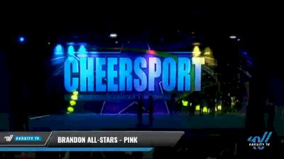 Brandon All-Stars - Pink [2021 L6 Senior - XSmall Day 2] 2021 CHEERSPORT National Cheerleading Championship