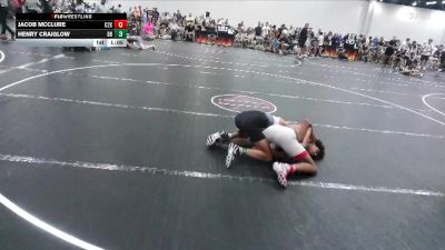 109 lbs Semifinal - Jacob Mcclure, C2X vs Henry Craiglow, Dayton Bandits