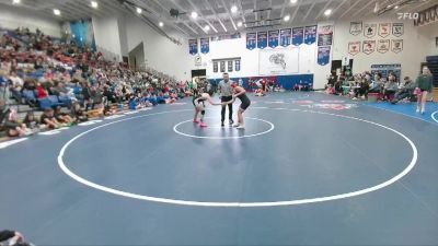 125 lbs Champ. Round 2 - Thaliah Serrano, South vs Olivia Herget, Central