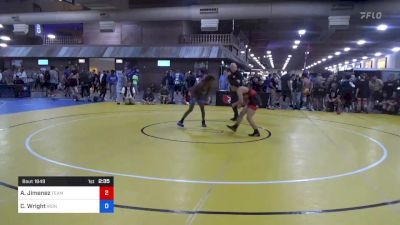 57 kg Cons 32 #1 - Adrian Jimenez, Team Thunder Wrestling Club vs Caleb Wright, Ironclad Wrestling Club