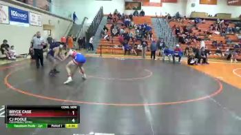 150 lbs Cons. Semi - CJ Poole, Columbian (Tiffin) vs Bryce Case, Mapleton