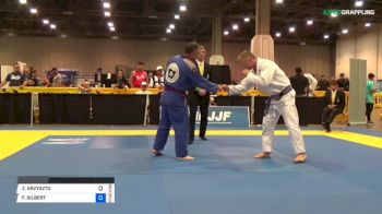 ZBIGNIEW KRZYSZTO vs FREDERICK GILBERT 2018 World Master IBJJF Jiu-Jitsu Championship