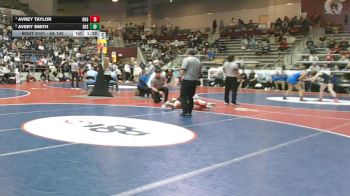 5A 140 lbs Semifinal - Avrey Taylor, Russellville High School vs Avery Smith, SEARCY HIGH SCHOOL