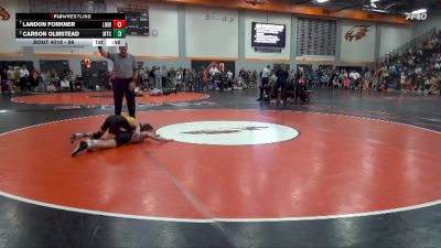 86 lbs Quarterfinal - Landon Forkner, LMWC vs Carson Olmstead, McDominate Training Center