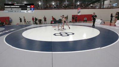 67 lbs Champ. Rd Of 64 - Ethan Christmas, Rochester Regional Training Center vs Conner Kimbrough, Warrior Regional Training Center