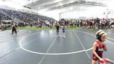 49 lbs Quarterfinal - Elias Harlan, So Cal Hammers vs Cru Mantanona, Mantanona TC