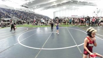 49 lbs Quarterfinal - Elias Harlan, So Cal Hammers vs Cru Mantanona, Mantanona TC