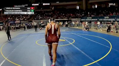 G 165 lbs Quarterfinal - Jenelle Rotunda, Chalmette Girls vs Tallulah Campbell, Patrick Taylor - Science/Tech. Girls