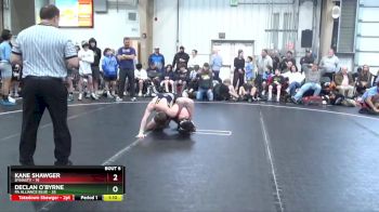 115 lbs Round 2 (8 Team) - Kane Shawger, Dynasty vs Declan O`Byrne, PA Alliance Blue