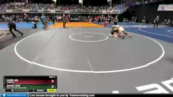 5A - 160 lbs Cons. Semi - David Ray, Dallas Highland Park vs June An, Lubbock