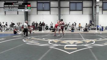 184 lbs Consi Of 8 #1 - Lucio Colon-Perez, Bridgewater vs Daniel De Almeida, Springfield