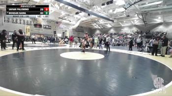 135 lbs Champ. Round 1 - Javian Palomino, Snake Pit Wrestling vs Bogdan Gaina, Cooley Middle School