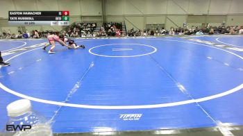 80 lbs Semifinal - Easton Hamacher, Funky Singlets 12U vs Tate Russesll, Untouchables 12U Purple