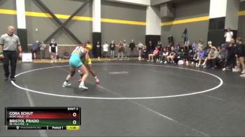 118 lbs Round 1 (16 Team) - Cora Schut, BVWC Gold vs Bristol Prado, NE Valkyrie