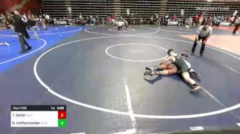 130 lbs Quarterfinal - Tate Sailer, Matpac vs Rocky Hoffschneider, Bear Cave