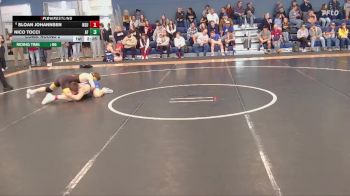 125 lbs Cons. Round 2 - Sloan Johannsen, Northern State vs Nico Tocci, Air Force