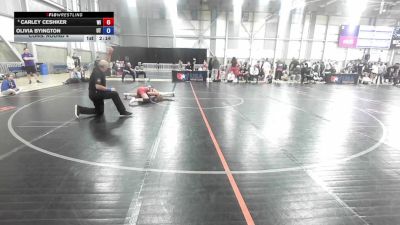 U20 Women - 62 lbs Cons. Round 4 - Morgan Edwards, PA vs Taylor Dawson, IL