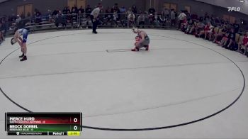 109 lbs Round 1 (8 Team) - Pierce Hurd, South Dakota Lightning vs Brock Goebel, Nebraska Blue