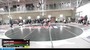170 lbs Cons. Round 4 - Danner Smith, Central Valley vs Thayne Acedo, Cheney