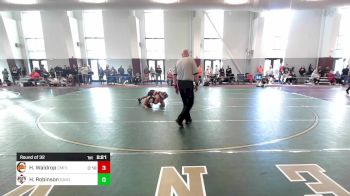 133 lbs Round Of 32 - Hudson Waldrop, Campbell vs Hale Robinson, Davidson