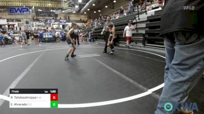 58 lbs Final - Rivers Tahdooahnippah, Elgin Wrestling vs Emmett Alvarado, Comanche Takedown Club