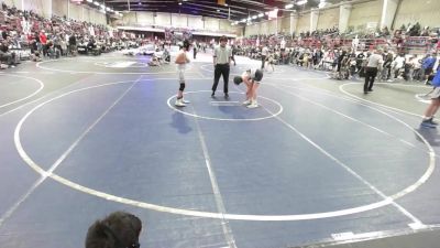 122 lbs Rr Rnd 2 - Tanner Tafoya, Stout Wrestling Academy vs Keoni Torres, Animal House Wrestling