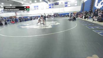 130 lbs Champ. Round 2 - Jadeyn Montgomery, Rancho Cucamonga vs Desiree Muro, Arroyo