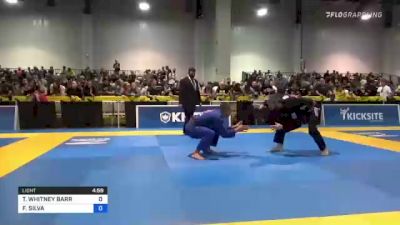 THOMAS WHITNEY BARR vs FELIPE SILVA 2021 World Master IBJJF Jiu-Jitsu Championship