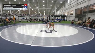 95 lbs Gabriella Fodera, California Gold vs Rylee Beville, Florida