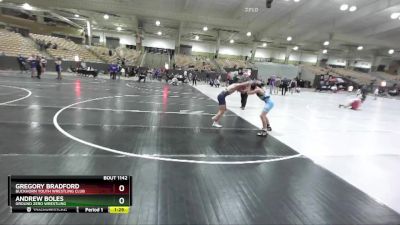 130 lbs 5th Place Match - Gregory Bradford, Buckhorn Youth Wrestling Club vs Andrew Boles, Ground Zero Wrestling