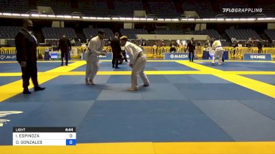 IGNACIO ESPINOZA vs DANIEL GONZALES 2021 World Jiu-Jitsu IBJJF Championship