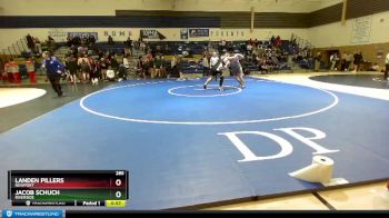 285 lbs Cons. Round 2 - Landen Pillers, Newport vs Jacob Schuch, Riverside