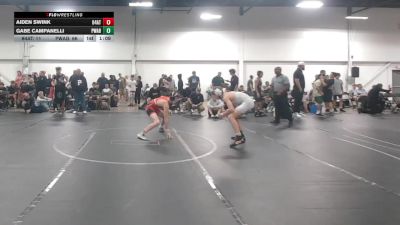 120 lbs Semis (4 Team) - Aiden Swink, 84 Athletes vs Gabe Campanelli, Parabellum WA Black