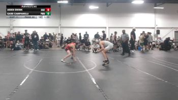 120 lbs Semis (4 Team) - Aiden Swink, 84 Athletes vs Gabe Campanelli, Parabellum WA Black