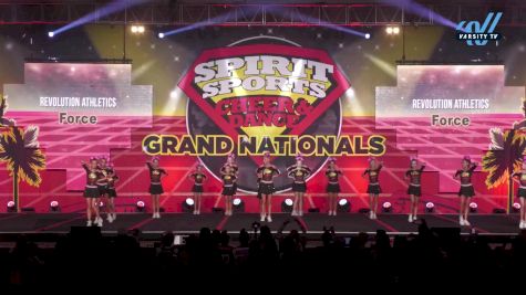 Revolution Athletics - Force [2024 L1 Youth - D2 - Small - A Day 1] 2024 Spirit Sports Grand Nationals