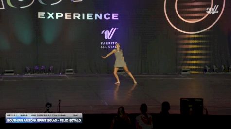 Southern Arizona Spirit Squad - Feliz Isotalo [2025 Senior - Solo - Contemporary/Lyrical Day 1] 2025 Encore Grand Nationals