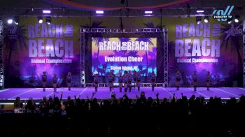 Evolution Cheer - Teal Power [2024 L1 Mini Day 1] 2024 ACDA Reach the Beach Cheer Grand Nationals