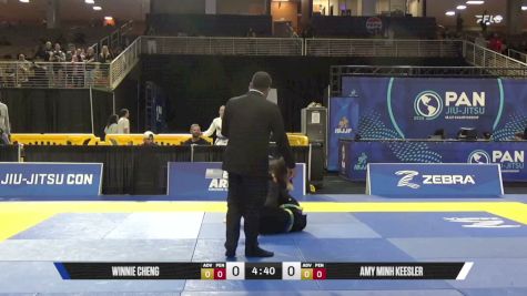 Winnie Cheng vs Amy Minh Keesler 2026 Pan Jiu Jitsu IBJJF Championship