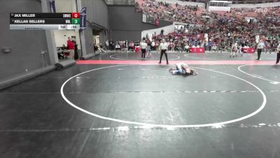 90 lbs Semifinal - Jax Miller, Smooth Moves Wrestling Club vs Kellan Sellers, LAW